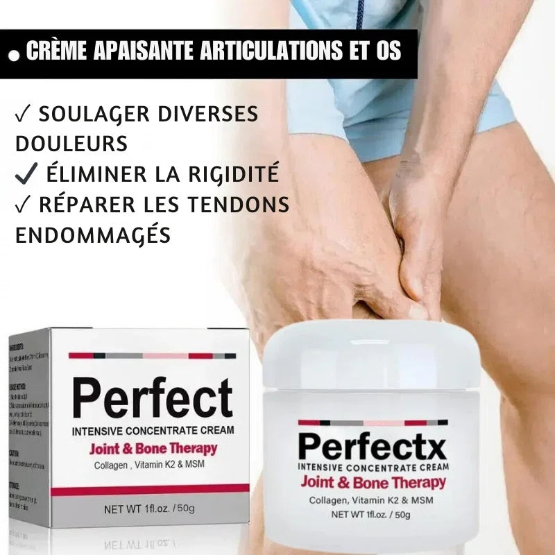 Crème de thérapie des articulations et des os Perfectx