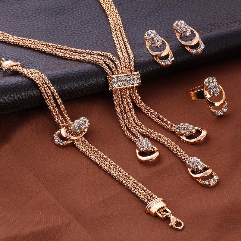 Bijoux Ensembles De Luxe 4 pièces CI