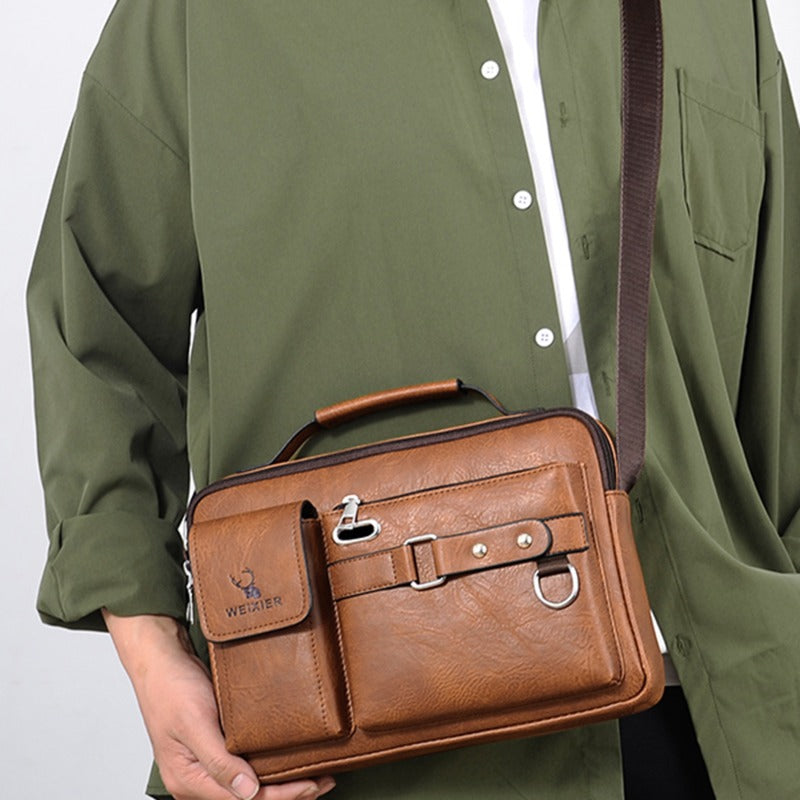 sac à main en cuir simple et élégant