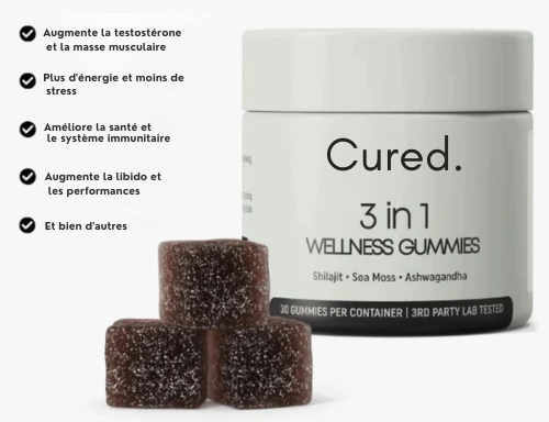 Gummies bien-être 3 en 1