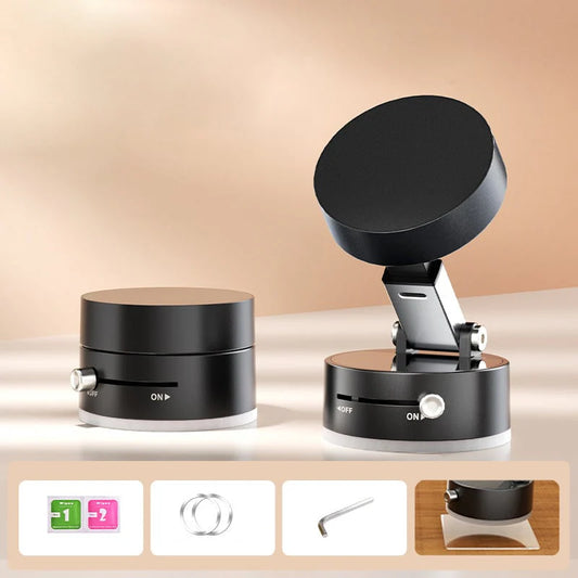 Support magnétique à ventouse sous vide