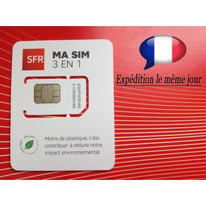 Carte SIM France Active +33