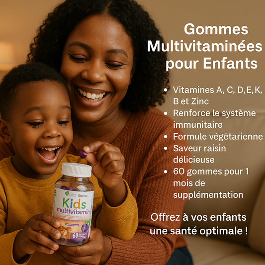 Gommes Multivitaminées pour Enfants