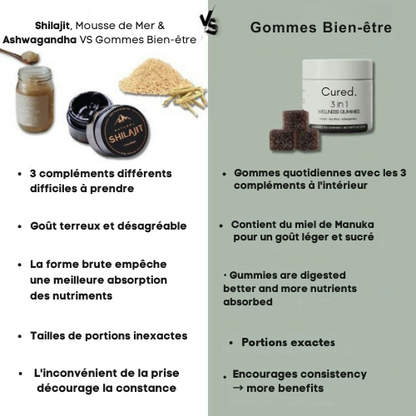 Gummies bien-être 3 en 1