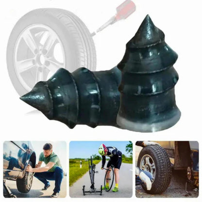Kit de vulcanisation rapide - Lot de 10 rustines filetées