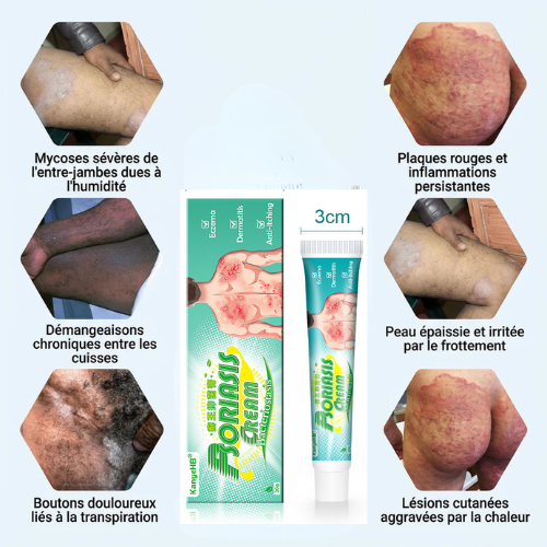 Crème de confort pour zones sensibles pack 2 piece
