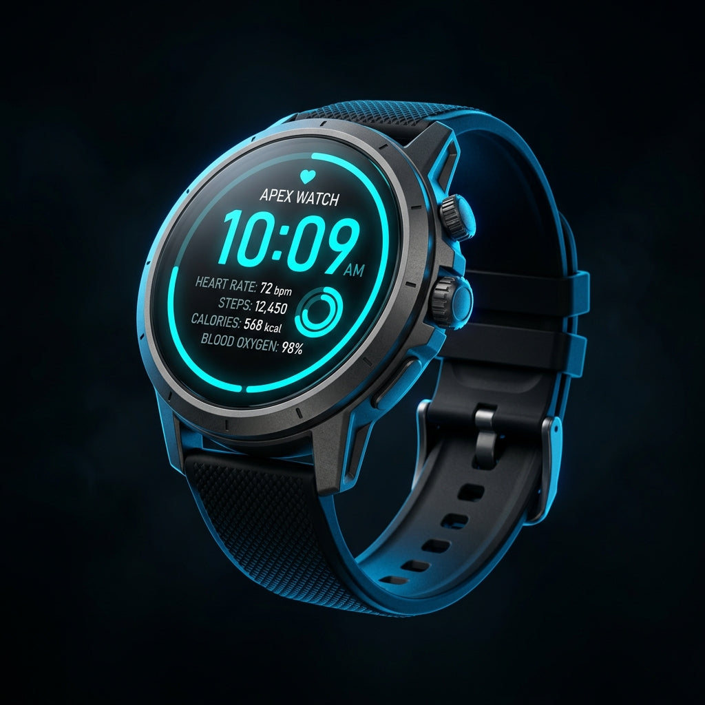 Titanium Bio-Sensor Active Smartwatch