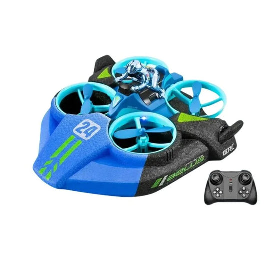 Drone RC Multifonctionnel Terre-Mer-Air 3-en-1