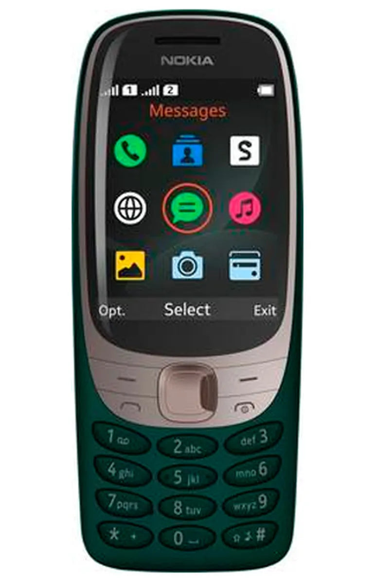 Nokia 6310 DUAL SIM BLUETOOTH FM RADIO VERT  GA