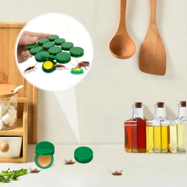 Piège à cafards de cuisine - pack 12 pièces