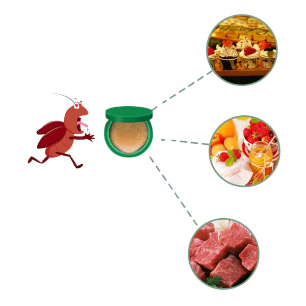 Piège à cafards de cuisine - pack 12 pièces