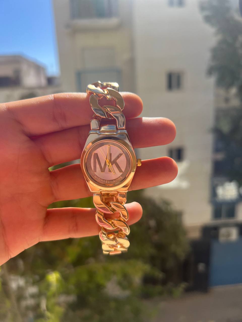 🔥 Michael Kors – La Montre  Femme (Dorée)