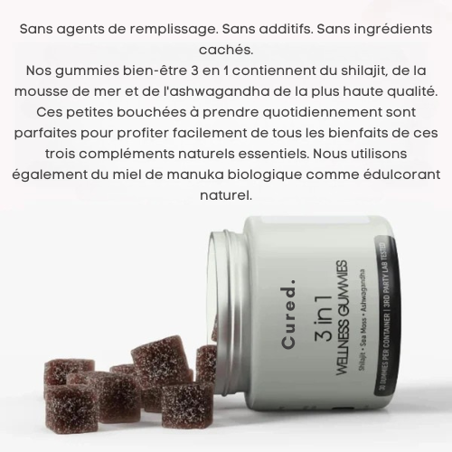 Gummies bien-être 3 en 1